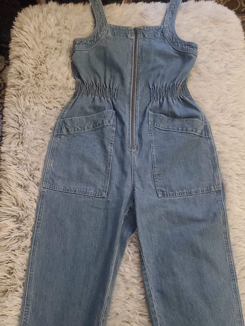 *Madewell Denim Utility Jumpsuit - Blue*